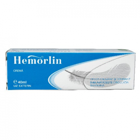 CREME ANTIINFLAMATOARE-CIRCULAȚIE - SR CR HEMORLIN 40G