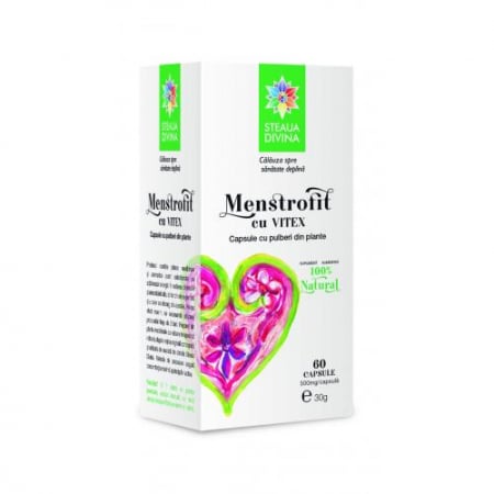 SUPLIMENTE URO-GENITAL - SR MENSTROFIT +VITEX 60CP