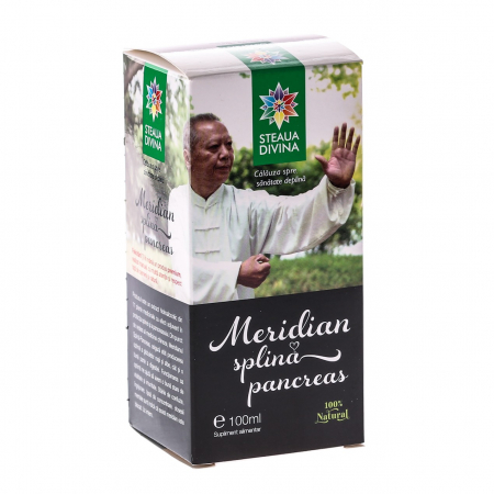 SUPLIMENTE STOMAC- DIGESTIE- COLON - SR MERIDIAN SPLINA +PANCREAS 100ML