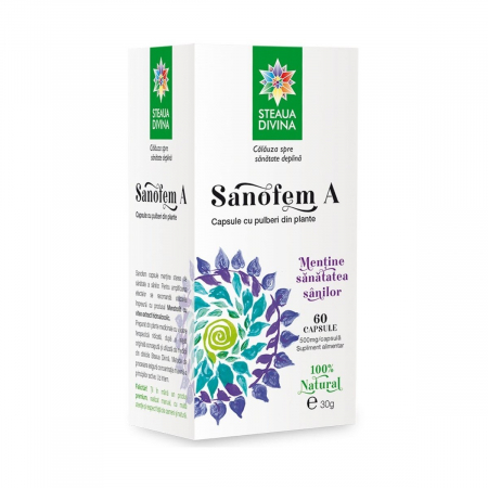 SUPLIMENTE URO-GENITAL - SR SANOFEM A 60CP