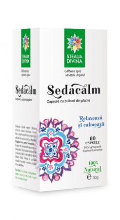 SUPLIMENTE SOMN DEPRESIE SISTEM NERVOS - SR SEDACALM 60CP