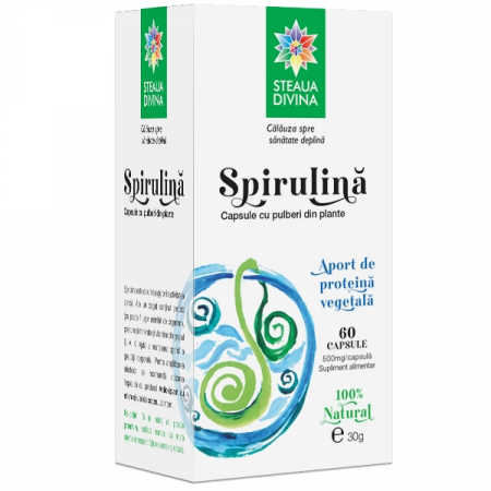 SUPLIMENTE TONICE - SR SPIRULINA 60CP