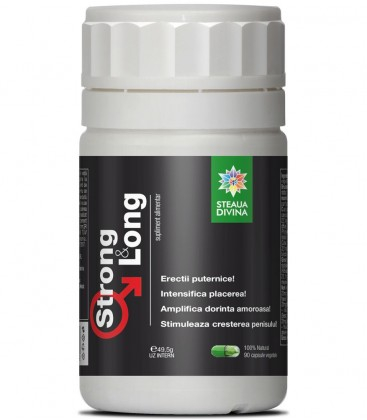 SUPLIMENTE POTENȚĂ - SR STRONG & LONG 90CP