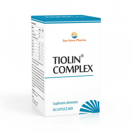 SUPLIMENTE TONICE - SUN TIOLIN COMPLEX 60CP