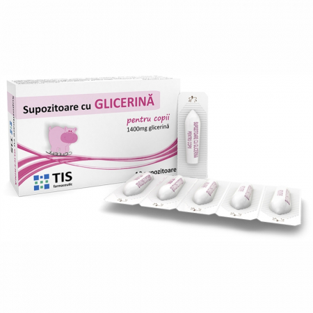 SUPOZITOARE - SUPOZITOARE CU GLICERINA COPII 10BUC