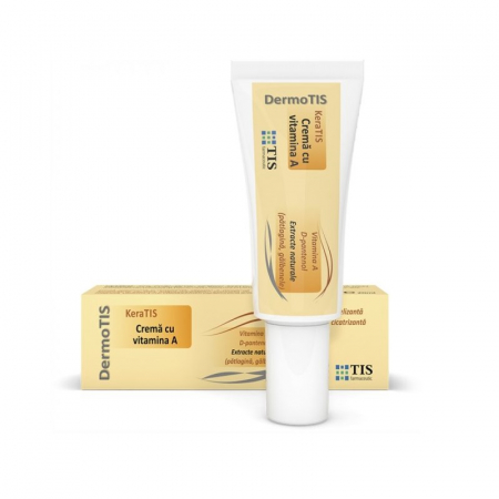 CREME ANTIINFLAMATOARE-CIRCULAȚIE - TIS CR KERATIS CU VIT A