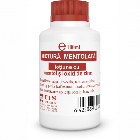 CREME CORP-MASAJ-MAINI -CALCAIE - TIS LOTIUNE MENTOLATA 100ML