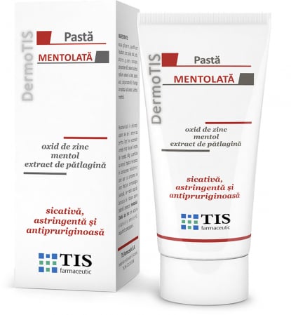 CREME CORP-MASAJ-MAINI -CALCAIE - TIS PASTA MENTOLATA 50ML