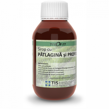 SIROPURI - TIS SIROP PATLAGINA SI PROP 100ML
