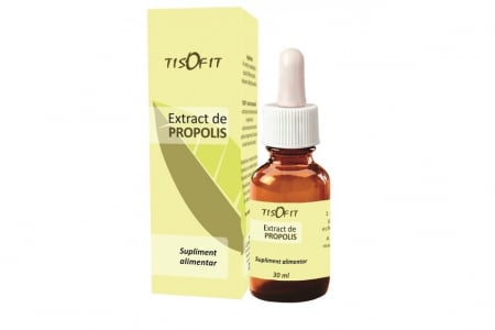 SUPLIMENTE RĂCEALĂ- APARAT RESPIRATOR ANTIVIRAL - TIS TISOFIT EXTR PROPOLIS 30ML