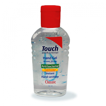 CREME CORP-MASAJ-MAINI -CALCAIE - TOUCH GEL ANTIBACTERIAN DIVERSE 59ML