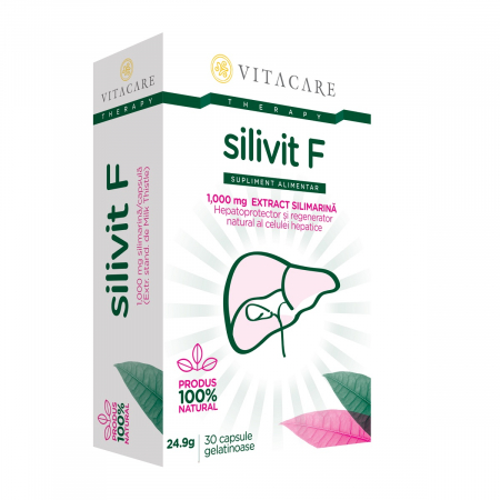 SUPLIMENTE HEPATOPROTECTOARE-BILA - VC SILIVIT F 30CP