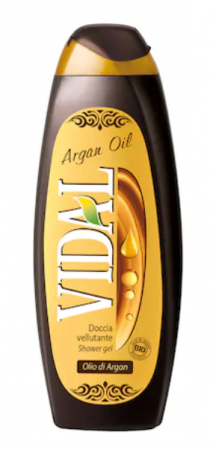 ȘAMPOANE- BALSAM- LOTIUNI-GELURI-PASTA DINTI - VIDAL GEL DUS ARGAN 500ML