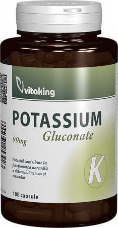 SUPLIMENTE VITAMINE ȘI MINERALE - VITAKING POTASSIUM 100CP