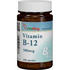 SUPLIMENTE VITAMINE ȘI MINERALE - VITAKING VIT B 12 500 MG 100 CPS