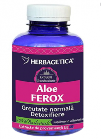 SUPLIMENTE SLĂBIRE - VITALIA ALOE FEROX 120CP