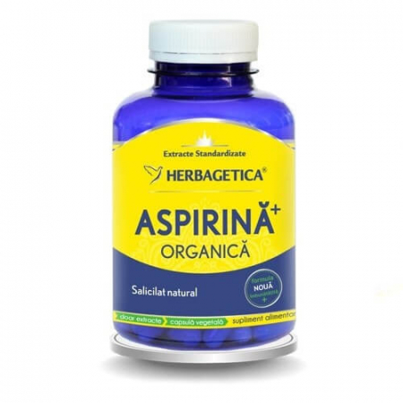 SUPLIMENTE RĂCEALĂ- APARAT RESPIRATOR ANTIVIRAL - VITALIA ASPIRINA ORGANICA 120CP