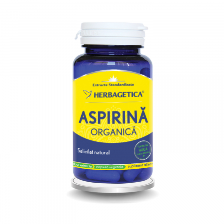 SUPLIMENTE ARTICULATII ANTIINFLAMATOARE - VITALIA ASPIRINA ORGANICA 60CP/PROMO