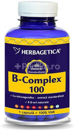 SUPLIMENTE VITAMINE ȘI MINERALE - VITALIA B COMPLEX 100 120 CPS