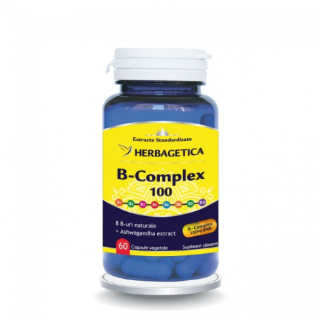 SUPLIMENTE VITAMINE ȘI MINERALE - VITALIA B COMPLEX 60 CP+60 CP -50% LA AL DOILEA