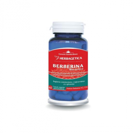 SUPLIMENTE DIABET - VITALIA BERBERINA BIO-ACTIVA 60 CPS