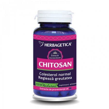 SUPLIMENTE ARTICULATII ANTIINFLAMATOARE - VITALIA CHITOSAN 60CP/60+10