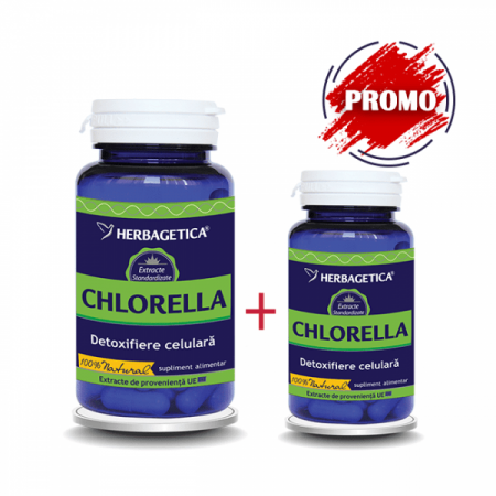 SUPLIMENTE SLĂBIRE - VITALIA CHLORELLA 60CP/60+10