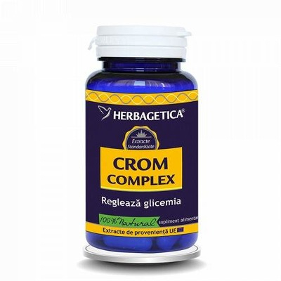 SUPLIMENTE VITAMINE ȘI MINERALE - VITALIA CROM COMPLEX 60CP/60+10