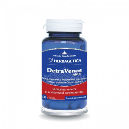 SUPLIMENTE CARDIO VASCULARE - VITALIA DETRAVENOS AKUT 60 CPS