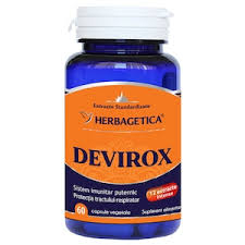 SUPLIMENTE RĂCEALĂ- APARAT RESPIRATOR ANTIVIRAL - VITALIA DEVIROX 30CP
