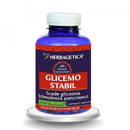 SUPLIMENTE DIABET - VITALIA GLICEMOSTABIL 120CP