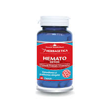 SUPLIMENTE DETOXIFIERE ANTIPARAZITARE - VITALIA HEMATODETOX 60 CPS