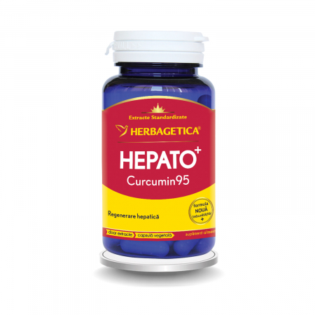 SUPLIMENTE HEPATOPROTECTOARE-BILA - VITALIA HEPATO CURCUMIN 60CP