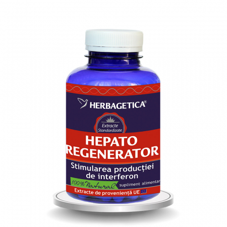SUPLIMENTE HEPATOPROTECTOARE-BILA - VITALIA HEPATO REGENERATOR 120CP