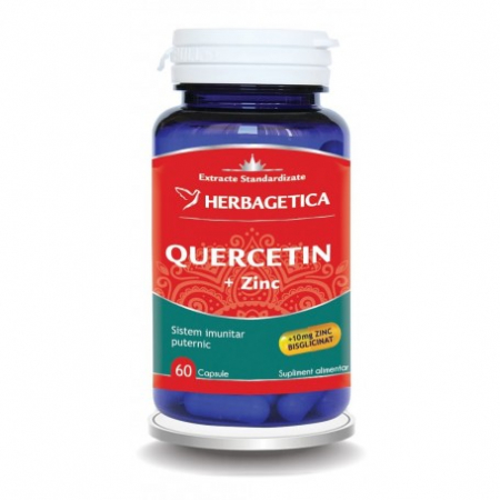 SUPLIMENTE IMUNITATE - VITALIA QUERCETIN + ZINC  60 CP