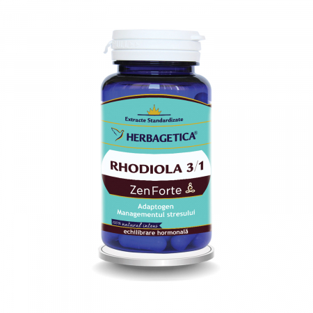 SUPLIMENTE SOMN DEPRESIE SISTEM NERVOS - VITALIA RHODIOLA ZEN FORTE 30CP