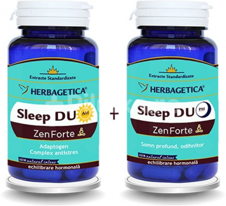 SUPLIMENTE SOMN DEPRESIE SISTEM NERVOS - VITALIA SLEEP DUO 30+30 CPS