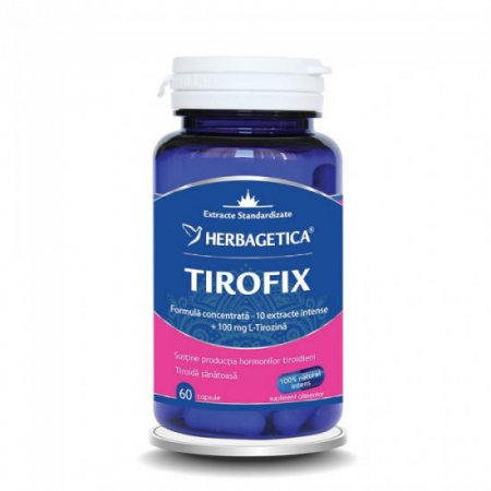 SUPLIMENTE  HORMONALE - VITALIA TIROFIX HYPO 60 CPS