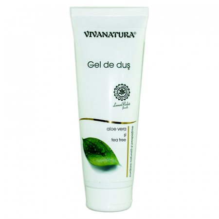 ȘAMPOANE- BALSAM- LOTIUNI-GELURI-PASTA DINTI - VIVA GEL DUS ALOE +TEA TREE 250ML