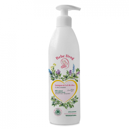 ȘAMPOANE- BALSAM- LOTIUNI-GELURI-PASTA DINTI - VIVA SAMP BEBE GEL ALOE +BISANOLOL 500ML