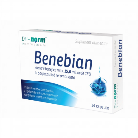 SUPLIMENTE STOMAC- DIGESTIE- COLON - WALMARK BENEBIAN 14CP