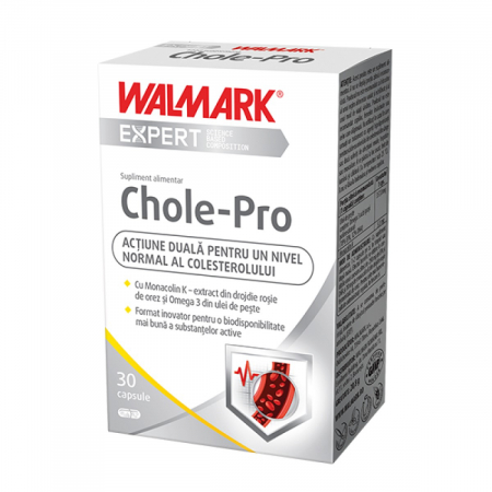 SUPLIMENTE COLESTEROL - WALMARK CHOLE-PRO 30CP