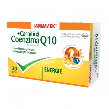 SUPLIMENTE CARDIO VASCULARE - WALMARK COENZIMA +CARNITINA 30CP