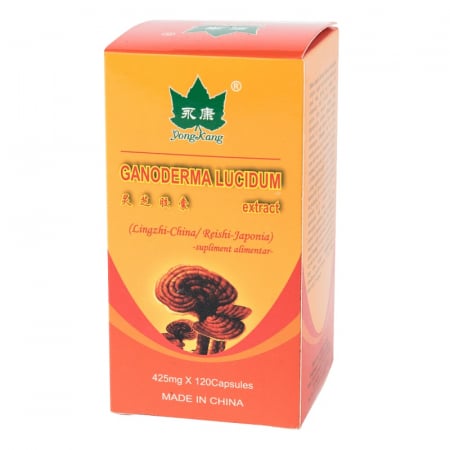 SUPLIMENTE ANTIOXIDANȚI-ANTITUMORAL - YK GANODERMA 120CP