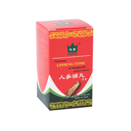 SUPLIMENTE TONICE - YK GINSENG TONIC 30CP