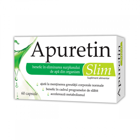SUPLIMENTE SLĂBIRE - ZDR APURETIN SLIM 60CP