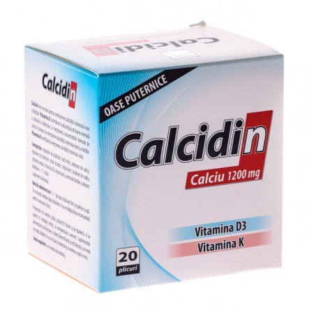 SUPLIMENTE VITAMINE ȘI MINERALE - ZDR CALCIDIN 20DZ