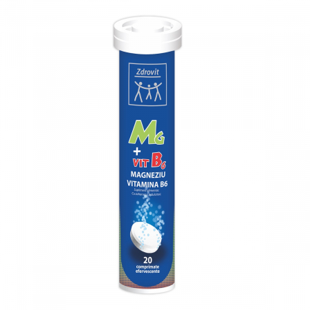 SUPLIMENTE VITAMINE ȘI MINERALE - ZDR MG +B6 EFF