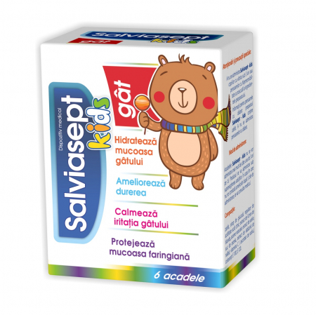 SUPLIMENTE RĂCEALĂ- APARAT RESPIRATOR ANTIVIRAL - ZDR SALVIASEPT JR ACADELE GAT 1 -UNA- BUC
