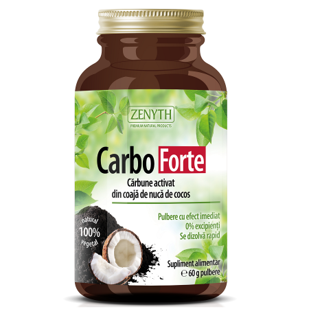 SUPLIMENTE STOMAC- DIGESTIE- COLON - ZENYTH CARBO FORTE 60G